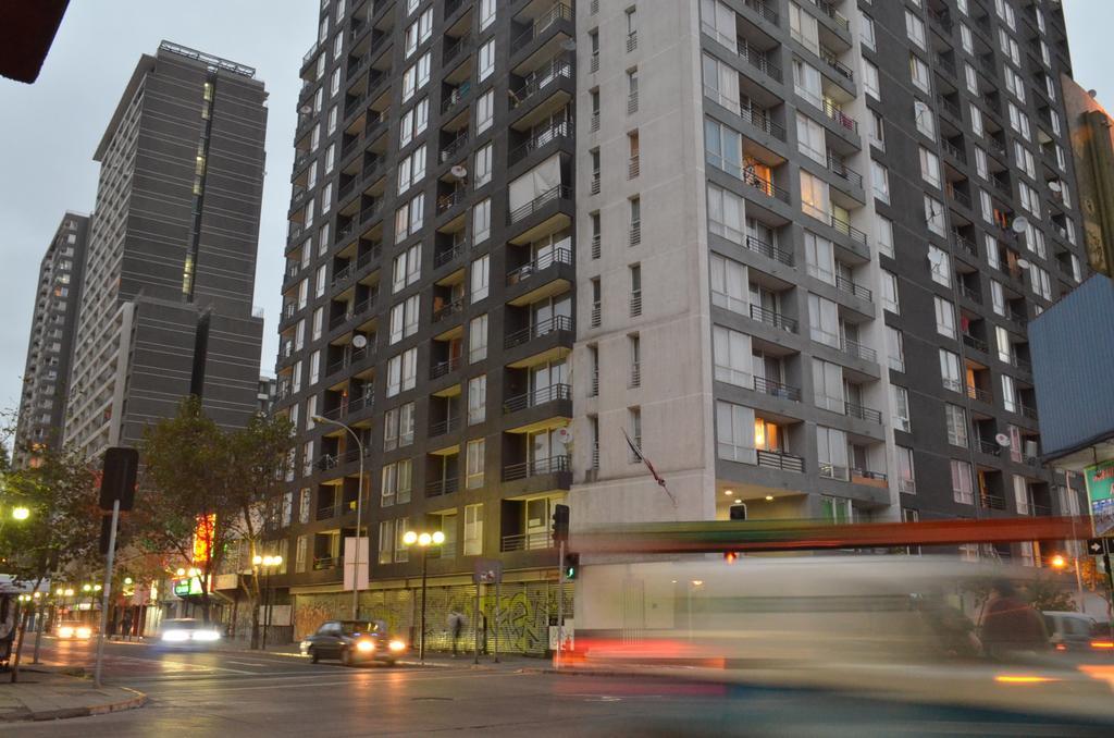 Апартаменты Stgo Centro, Departamentos Amoblados Paz Сантьяго Экстерьер фото